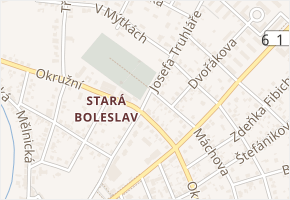Josefa Truhláře v obci Brandýs nad Labem-Stará Boleslav - mapa ulice