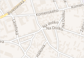 Jungmannova v obci Brandýs nad Labem-Stará Boleslav - mapa ulice