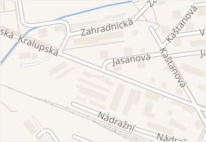 Kralupská v obci Brandýs nad Labem-Stará Boleslav - mapa ulice