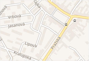 Lipová v obci Brandýs nad Labem-Stará Boleslav - mapa ulice