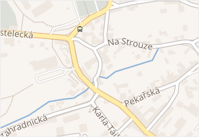 Na potoce v obci Brandýs nad Labem-Stará Boleslav - mapa ulice