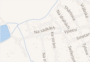 Na sádkách v obci Brandýs nad Labem-Stará Boleslav - mapa ulice