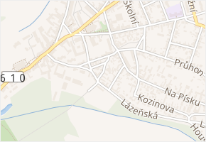 Na vršku v obci Brandýs nad Labem-Stará Boleslav - mapa ulice