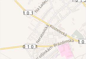 Neratovická v obci Brandýs nad Labem-Stará Boleslav - mapa ulice