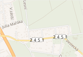 Opočenská v obci Brandýs nad Labem-Stará Boleslav - mapa ulice