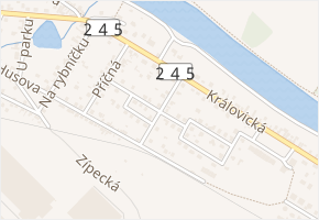 U zastávky v obci Brandýs nad Labem-Stará Boleslav - mapa ulice
