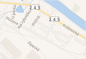 Vlastimila Šacha v obci Brandýs nad Labem-Stará Boleslav - mapa ulice