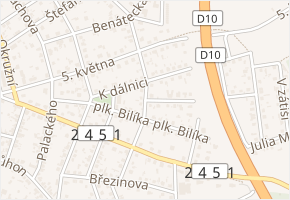 Zborovská v obci Brandýs nad Labem-Stará Boleslav - mapa ulice