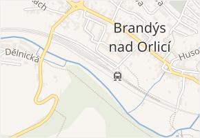 Žerotínova v obci Brandýs nad Orlicí - mapa ulice