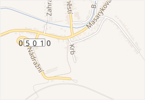Krb v obci Brankovice - mapa ulice