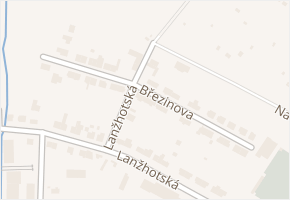 Březinova v obci Břeclav - mapa ulice