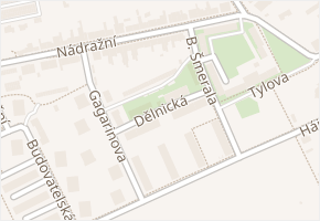 Dělnická v obci Břeclav - mapa ulice