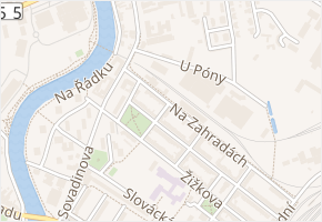 Hrnčířská v obci Břeclav - mapa ulice