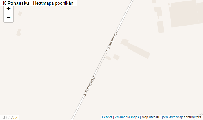Mapa K Pohansku - Firmy v ulici.