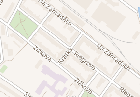 Krátká v obci Břeclav - mapa ulice