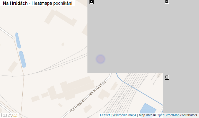 Mapa Na Hrůdách - Firmy v ulici.