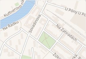 náměstí Petra Bezruče v obci Břeclav - mapa ulice