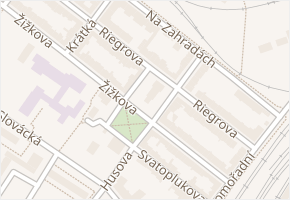 náměstí Svobody v obci Břeclav - mapa ulice