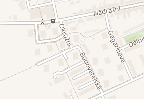 Okružní v obci Břeclav - mapa ulice