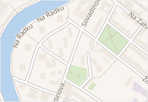 sídl. Dukelských hrdinů v obci Břeclav - mapa ulice