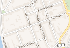 Šilingrova v obci Břeclav - mapa ulice
