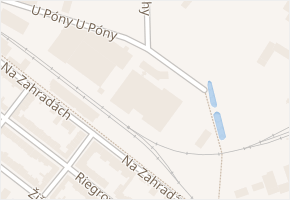 U Póny v obci Břeclav - mapa ulice