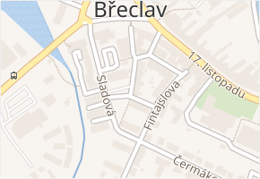 U Tržiště v obci Břeclav - mapa ulice