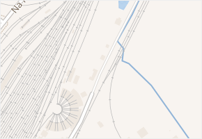 Železniční v obci Břeclav - mapa ulice