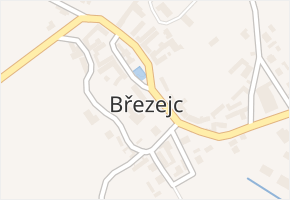 Březejc v obci Březejc - mapa části obce