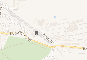 Nádražní v obci Březnice - mapa ulice