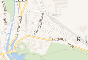 Petra Bezruče v obci Březnice - mapa ulice