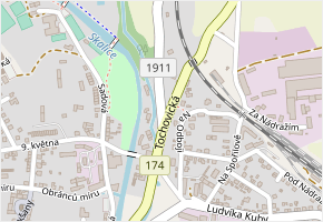 Tochovická v obci Březnice - mapa ulice