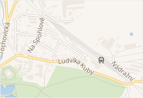 U nádraží v obci Březnice - mapa ulice