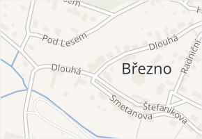 Dlouhá v obci Březno - mapa ulice