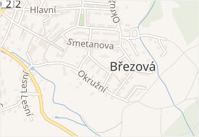 Elektrárenská v obci Březová - mapa ulice