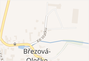 Ke statku v obci Březová-Oleško - mapa ulice