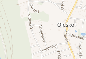 Spojovací v obci Březová-Oleško - mapa ulice