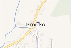 Brníčko v obci Brníčko - mapa části obce