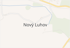 Nový Luhov v obci Brniště - mapa části obce