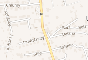 Adamovská v obci Brno - mapa ulice