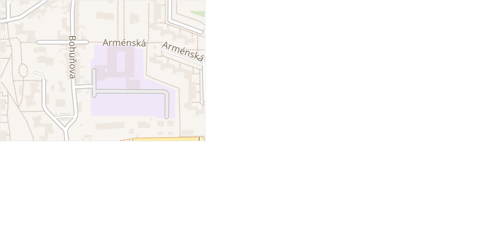 Amerlingova v obci Brno - mapa ulice