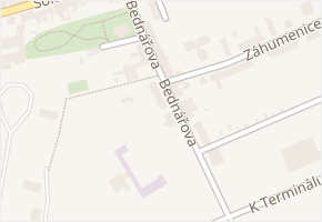 Bednářova v obci Brno - mapa ulice