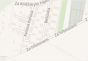 Bešůvka v obci Brno - mapa ulice
