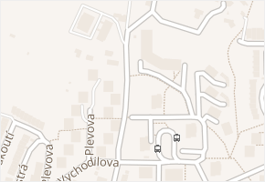 Bochořákova v obci Brno - mapa ulice