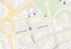 Brandlova v obci Brno - mapa ulice