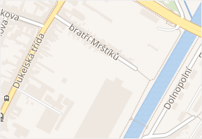 bratří Mrštíků v obci Brno - mapa ulice