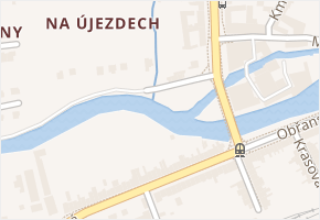 Břehová v obci Brno - mapa ulice