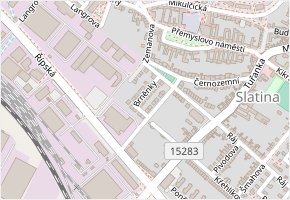 Brněnky v obci Brno - mapa ulice
