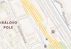 Budovcova v obci Brno - mapa ulice