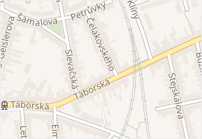 Čelakovského v obci Brno - mapa ulice